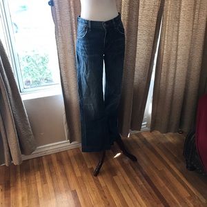 Citizens of humanity Hutton wide leg jeans.